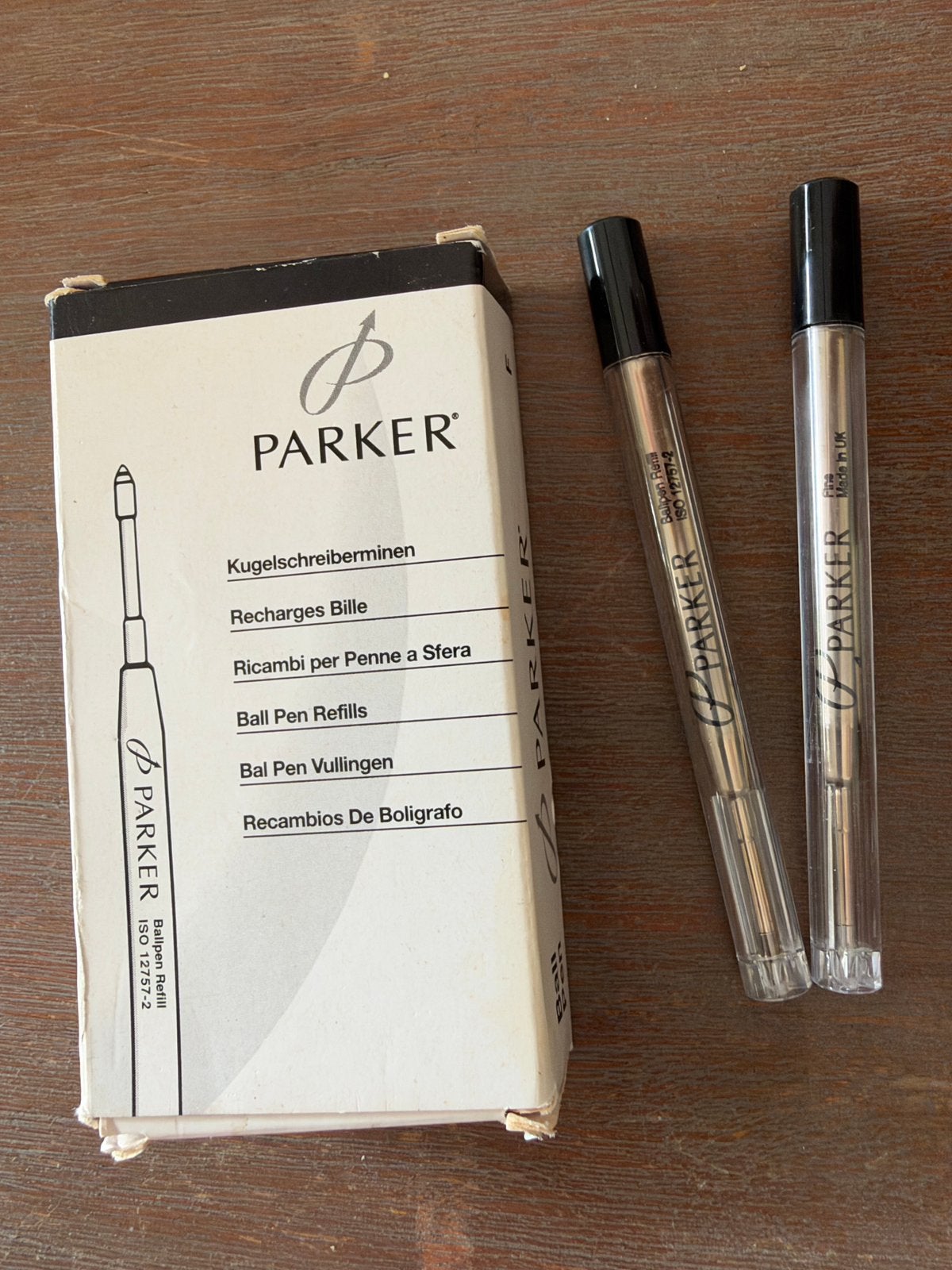 Parker bal pen vullingen 12 stuks, Ophalen of Verzenden, Nieuw