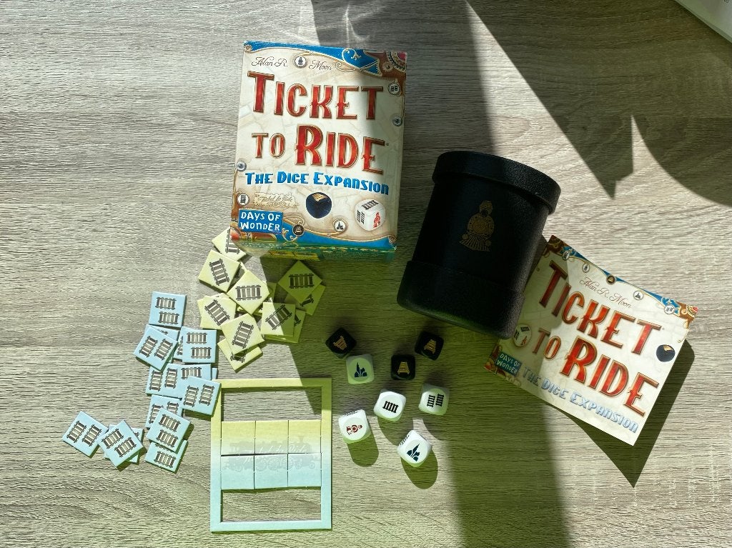 Ticket to Ride: The Dice Expansion, Verzenden, Zo goed als nieuw