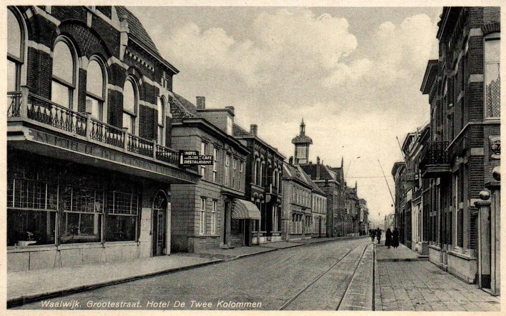 Ansichtkaart Waalwijk, Verzamelen, Ansichtkaarten | Nederland, Ophalen of Verzenden, Noord-Brabant