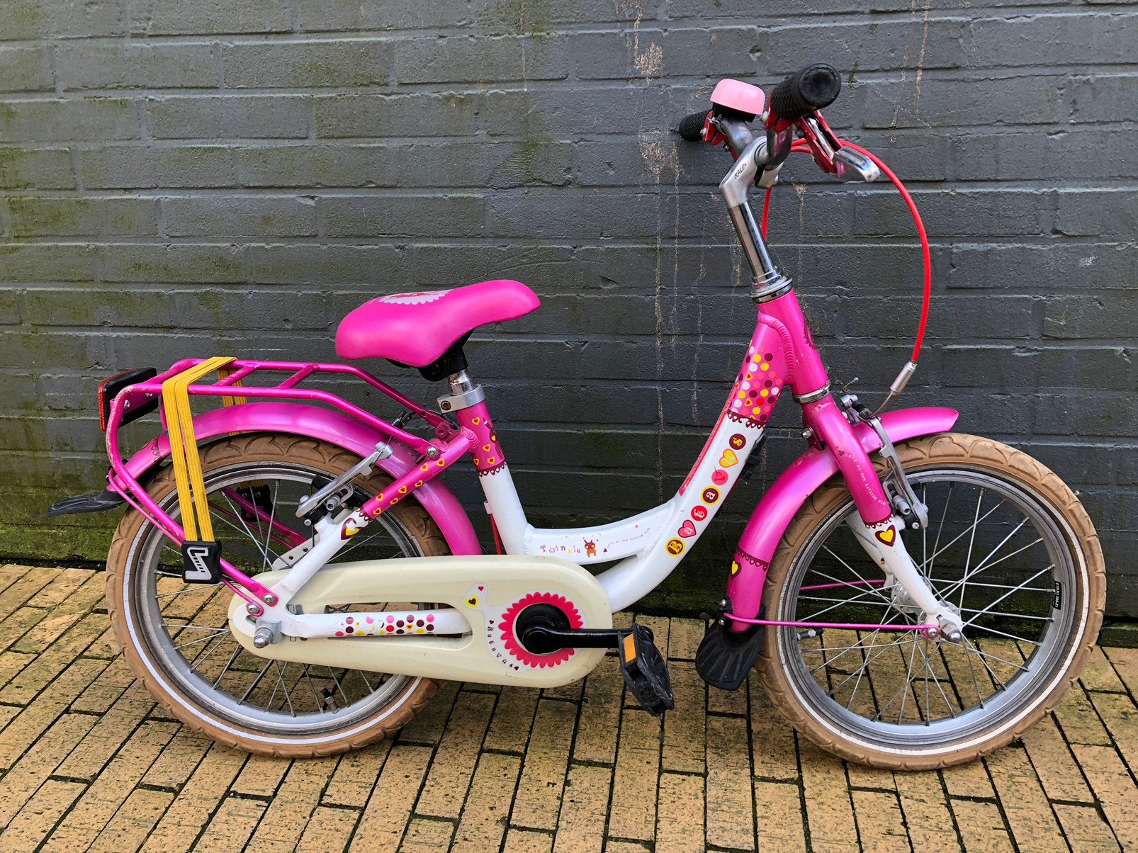 2x meisjesfiets: Cortina 24 inch en Batavus 16 inch, Fietsen en Brommers, Fietsen | Meisjes, Ophalen, Gebruikt, 24 inch, Versnellingen