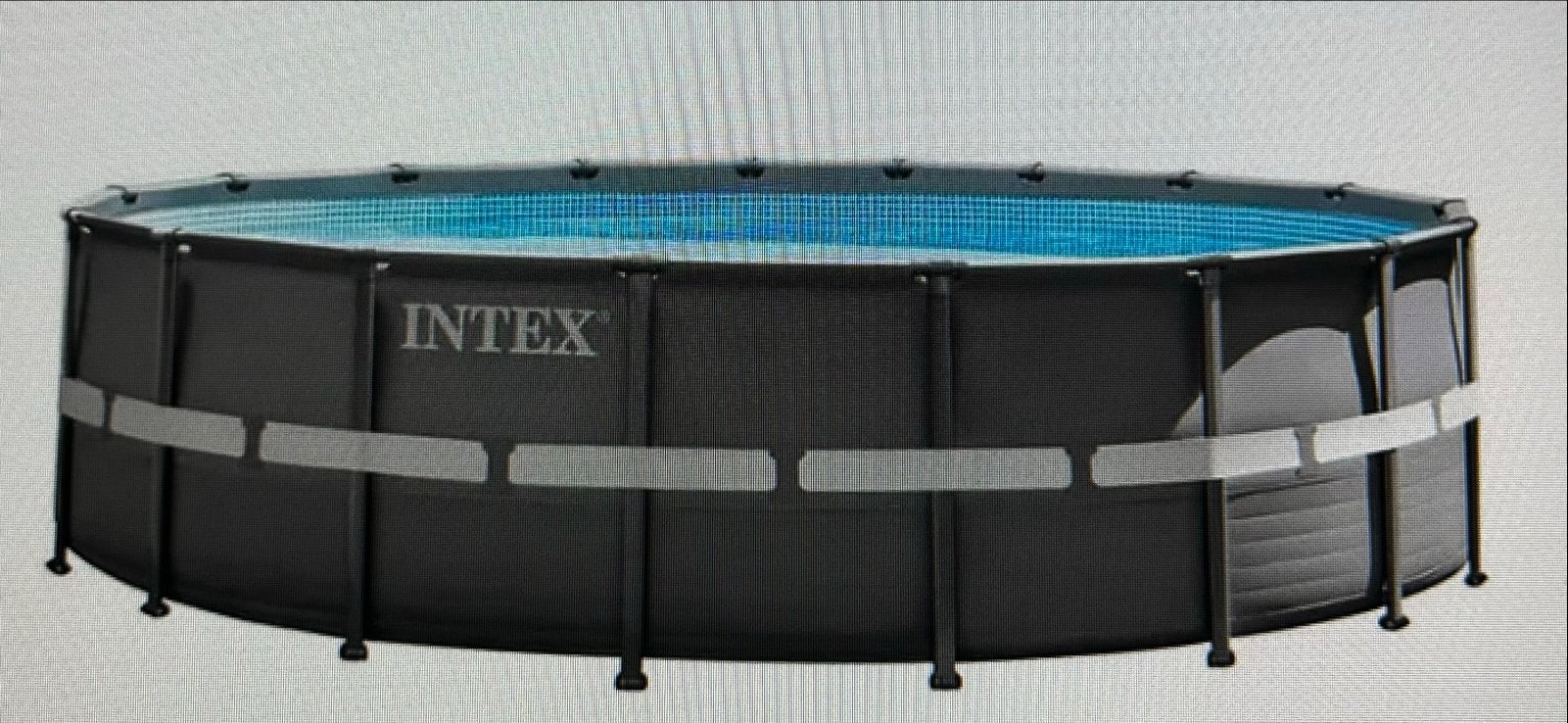Intex Ultra zwembad 610cm rond, Gebruikt, Rond, 300 cm of meer, Ophalen