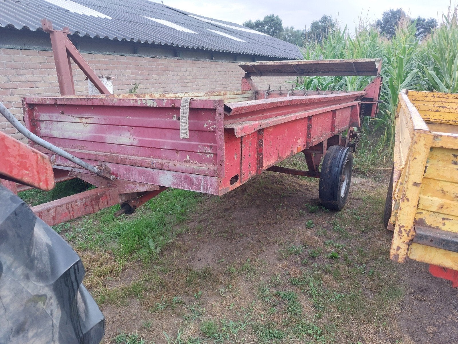 meststrooier opknapper, Ophalen, Gewasbescherming en Bemesting