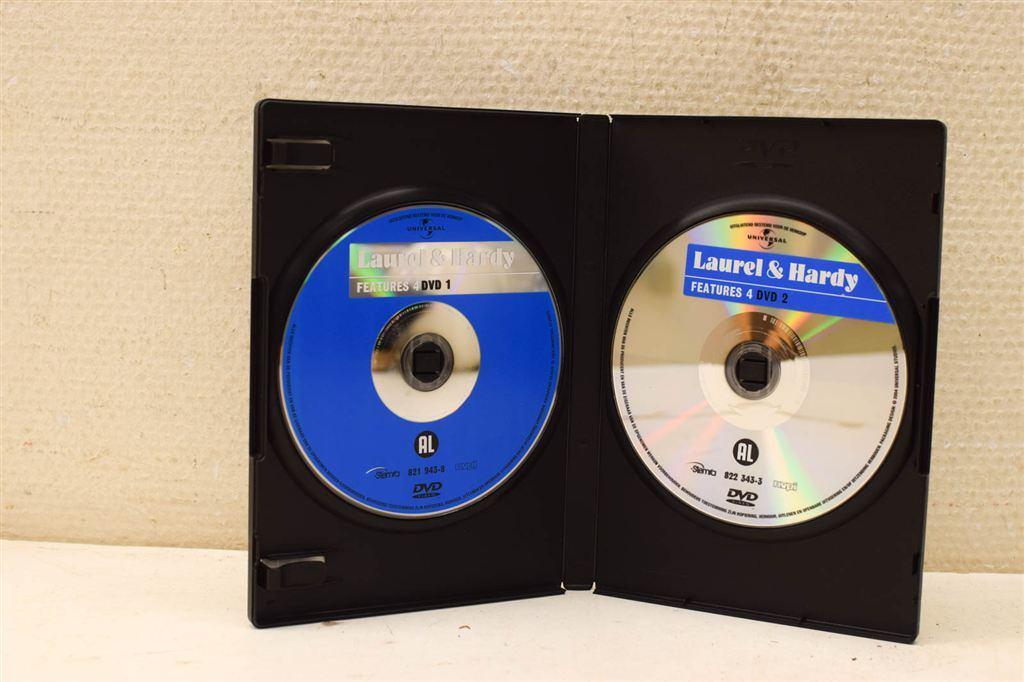 Laurel & Hardy features 4 47540, Ophalen of Verzenden, Gebruikt