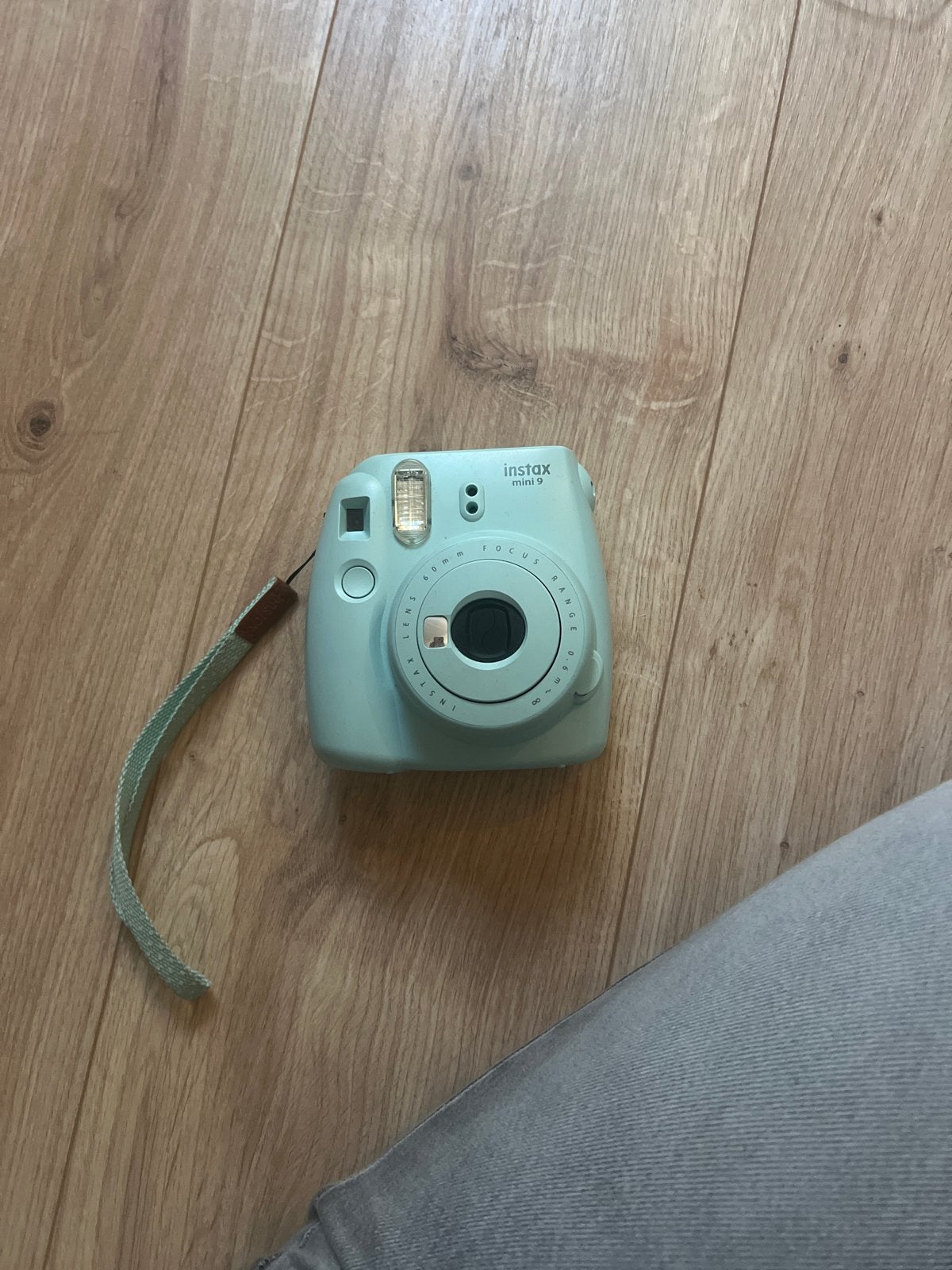 Fujifilm Instax Mini 9 - Mintgroen Instant Camera, Ingebouwde flitser, Verzenden, Instant camera, Zo goed als nieuw