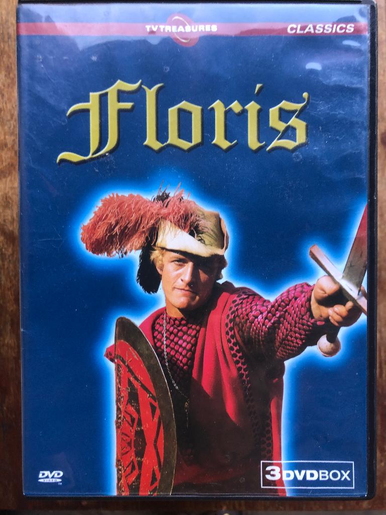 Floris DVD serie COMPLEET ; 3-DVD met Rutger Hauer, Alle leeftijden, Boxset, Ophalen of Verzenden, Zo goed als nieuw