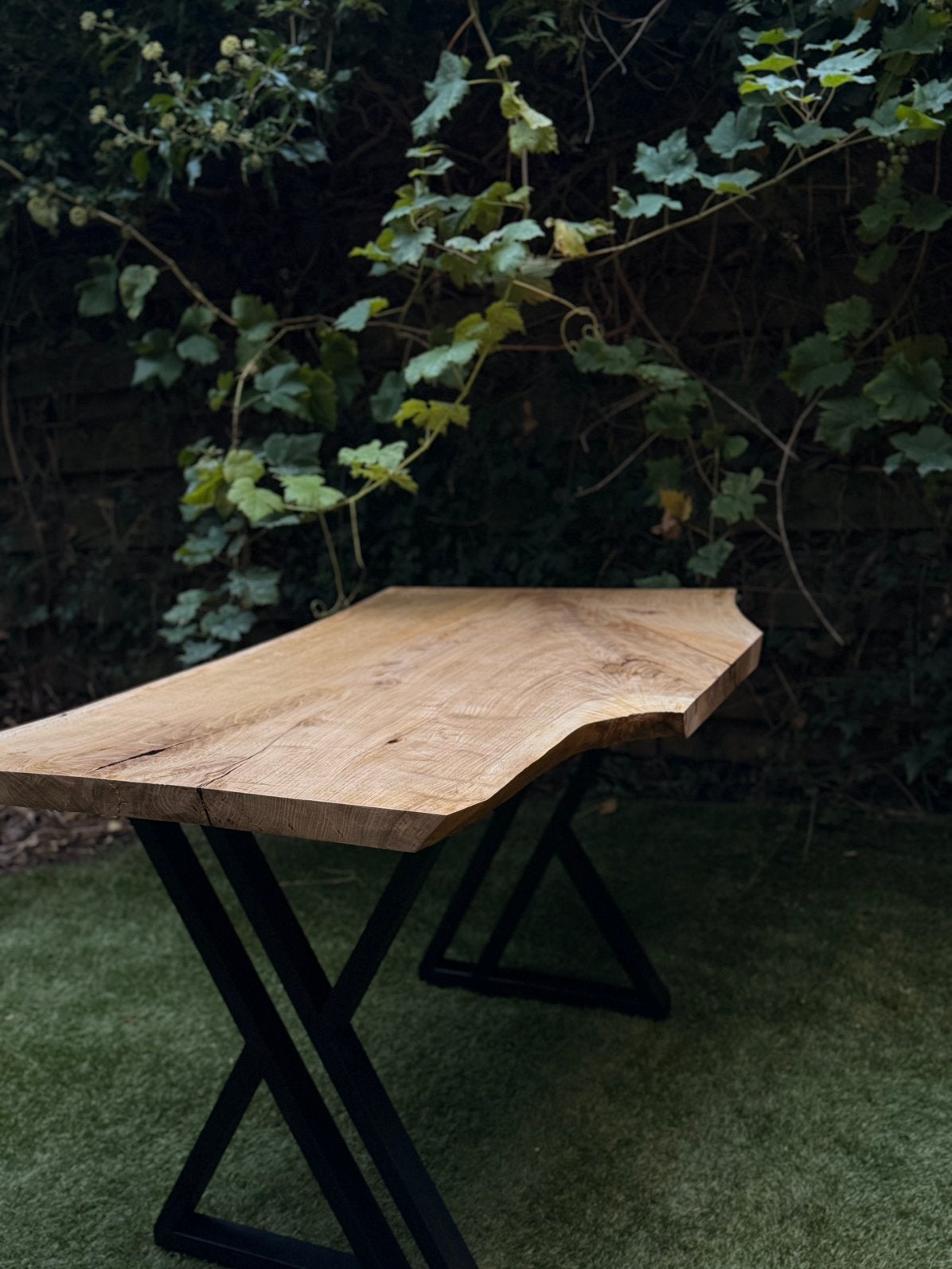 eettafel van een massief eiken blad, Ophalen, Nieuw
