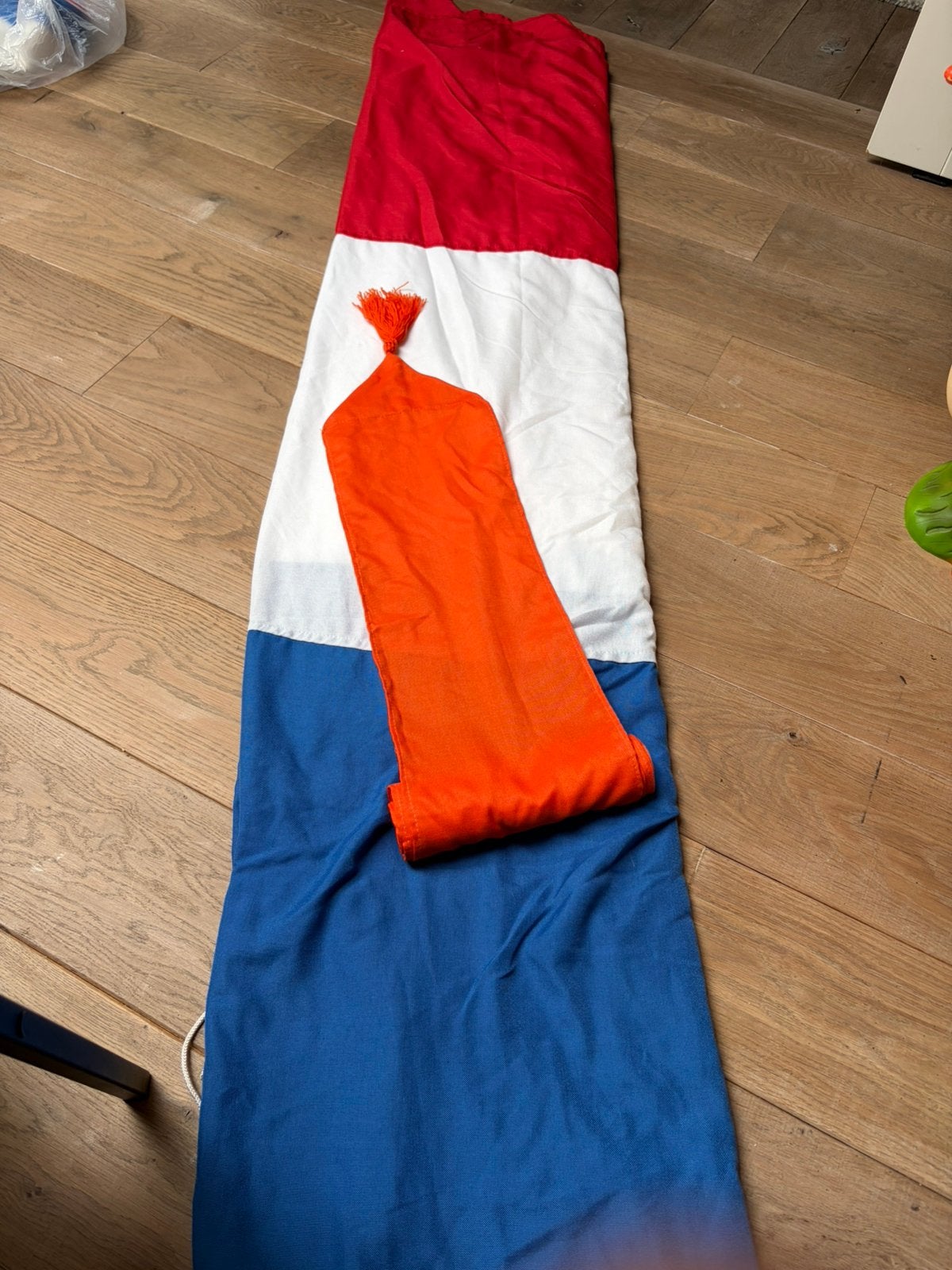Nederlandse vlag 340x220 wimpel 370 cm, Diversen, Ophalen, Zo goed als nieuw