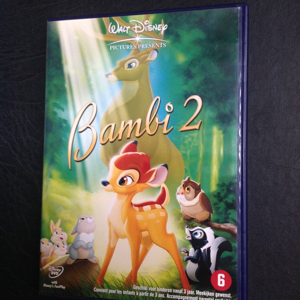 Disney Bambi 2, Gebruikt, Tekenfilm, Verzenden, Amerikaans