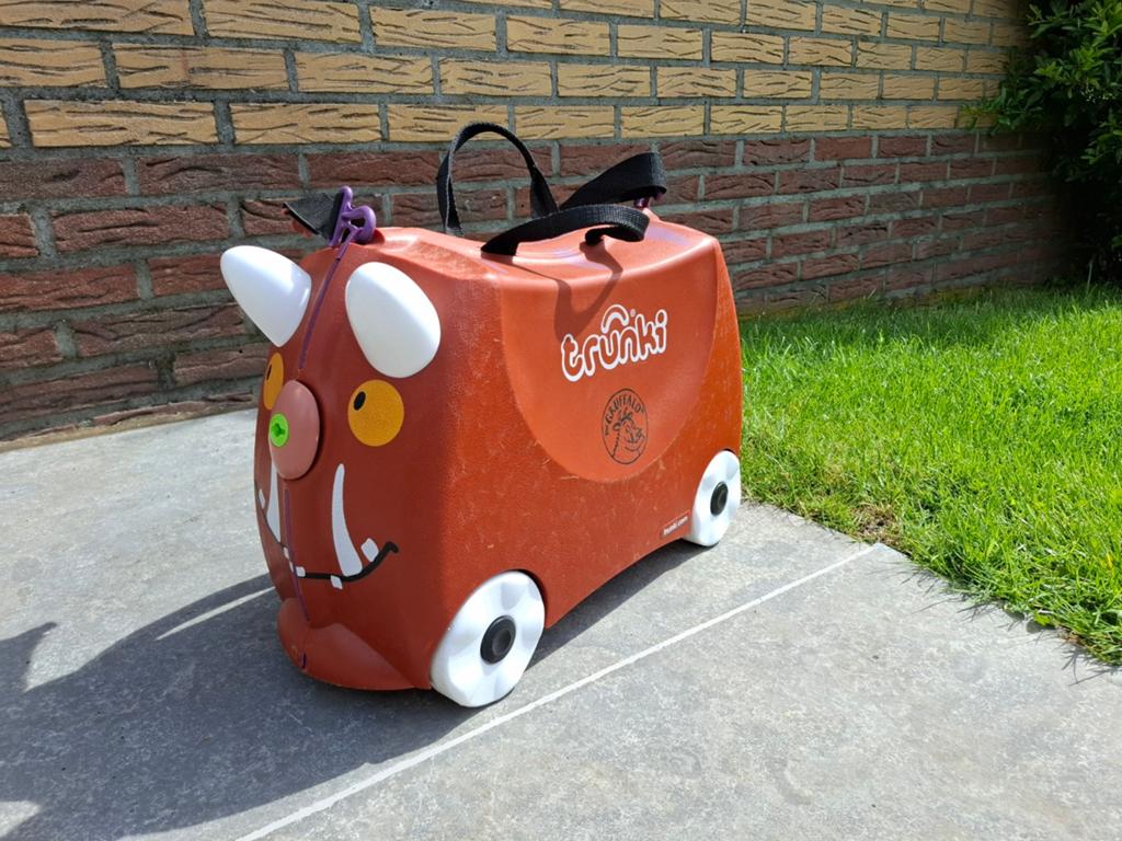 Trunki kinder reiskoffer Gruffalo (Ride-On / rijkoffer), Ophalen of Verzenden, Gebruikt