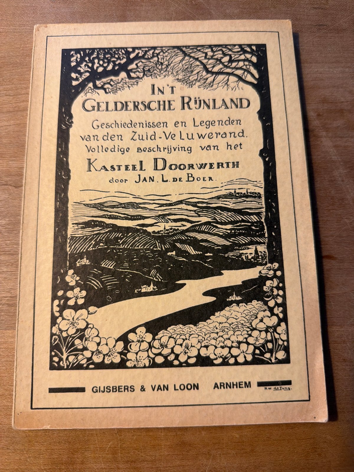 In 't Geldersche Rijnland - Kasteel Doorwerth, Boeken, Ophalen of Verzenden, 20e eeuw of later, Gelezen