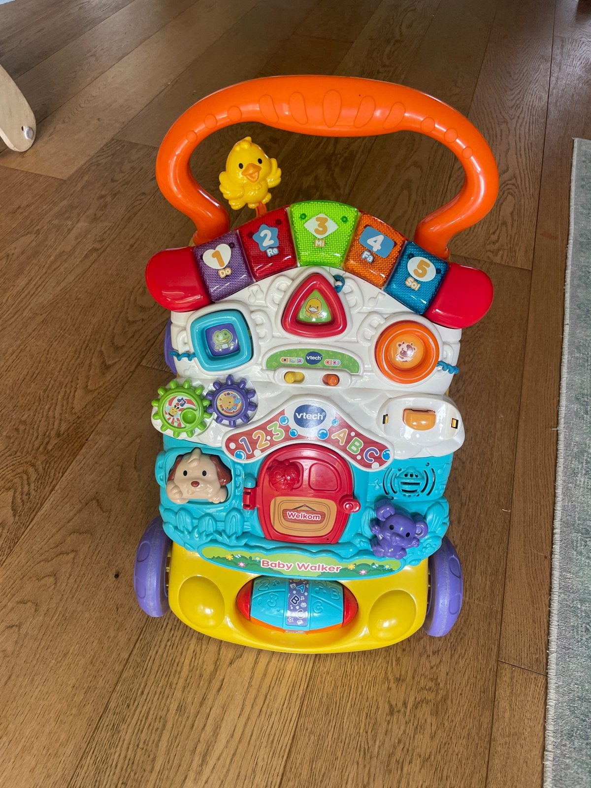 VTech Baby Walker - Interactieve Loopwagen, Ophalen, Zo goed als nieuw, Overige typen, Met licht