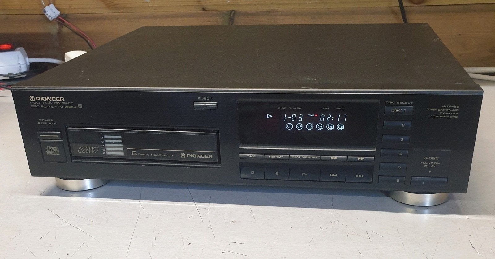Pioneer 6cd speler pd-z83m, Ophalen of Verzenden