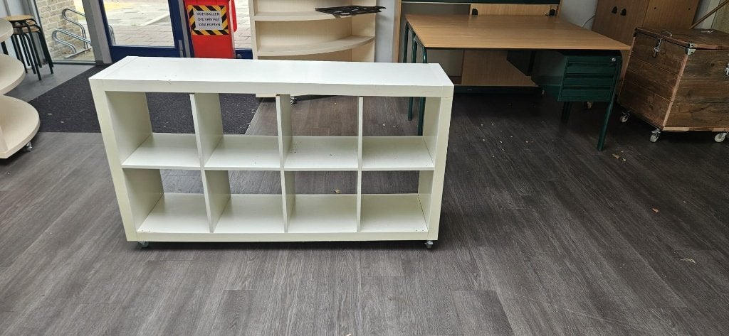 Witte kast, Huis en Inrichting, Ophalen, 100 tot 150 cm, 5 laden of meer, Minder dan 100 cm