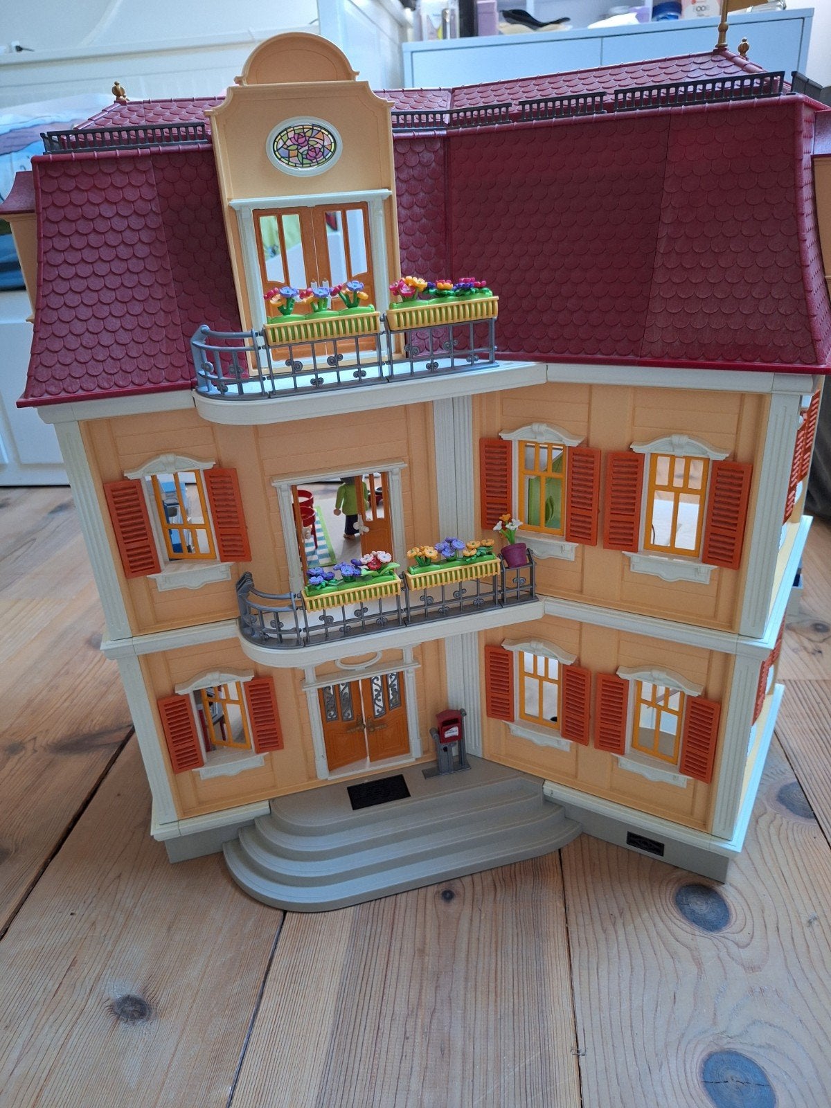 Playmobil woonhuis met accessoires, Ophalen, Zo goed als nieuw