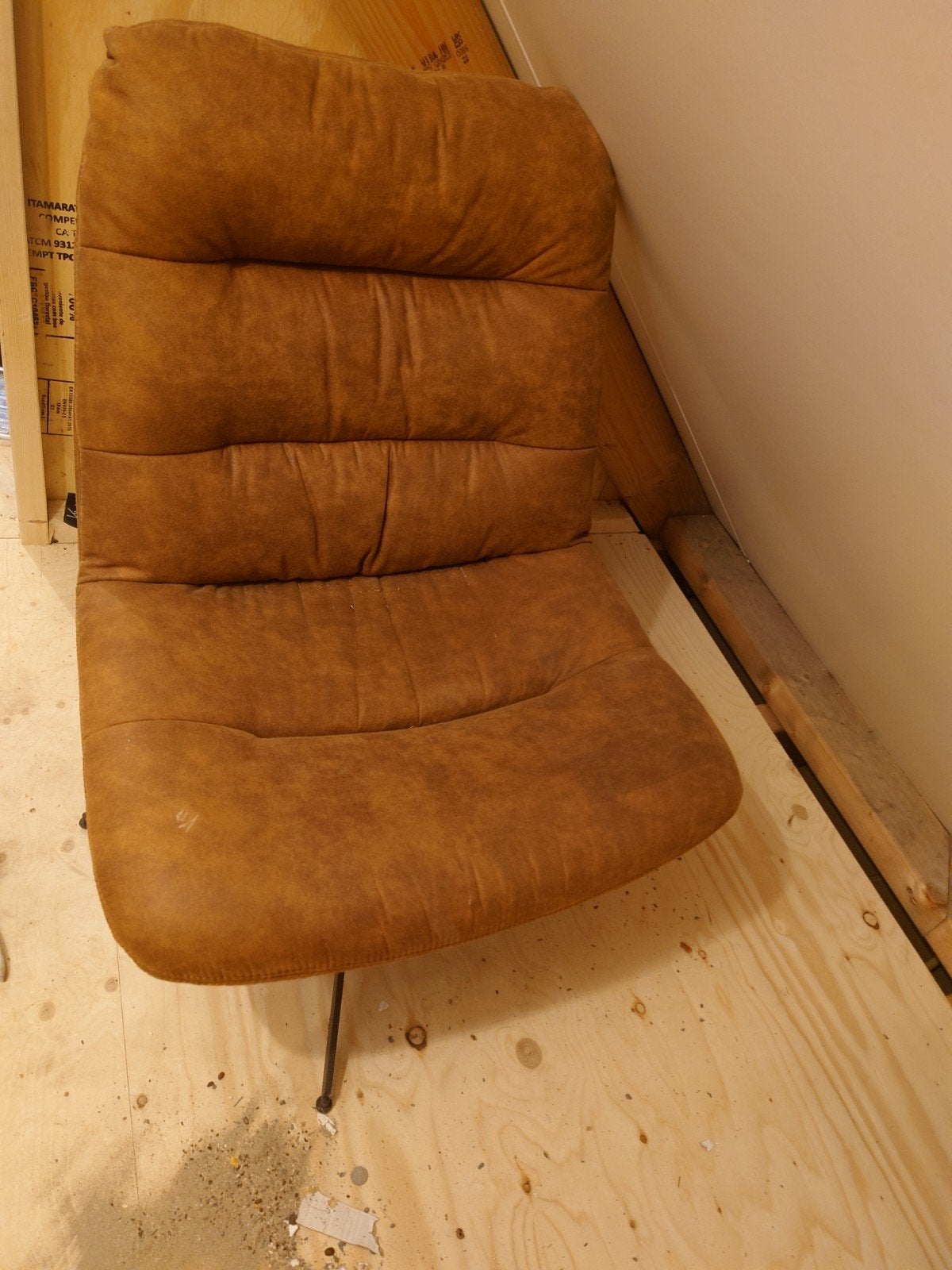 Kolony fauteuil - Comfortabele bruine relaxstoel, Ophalen