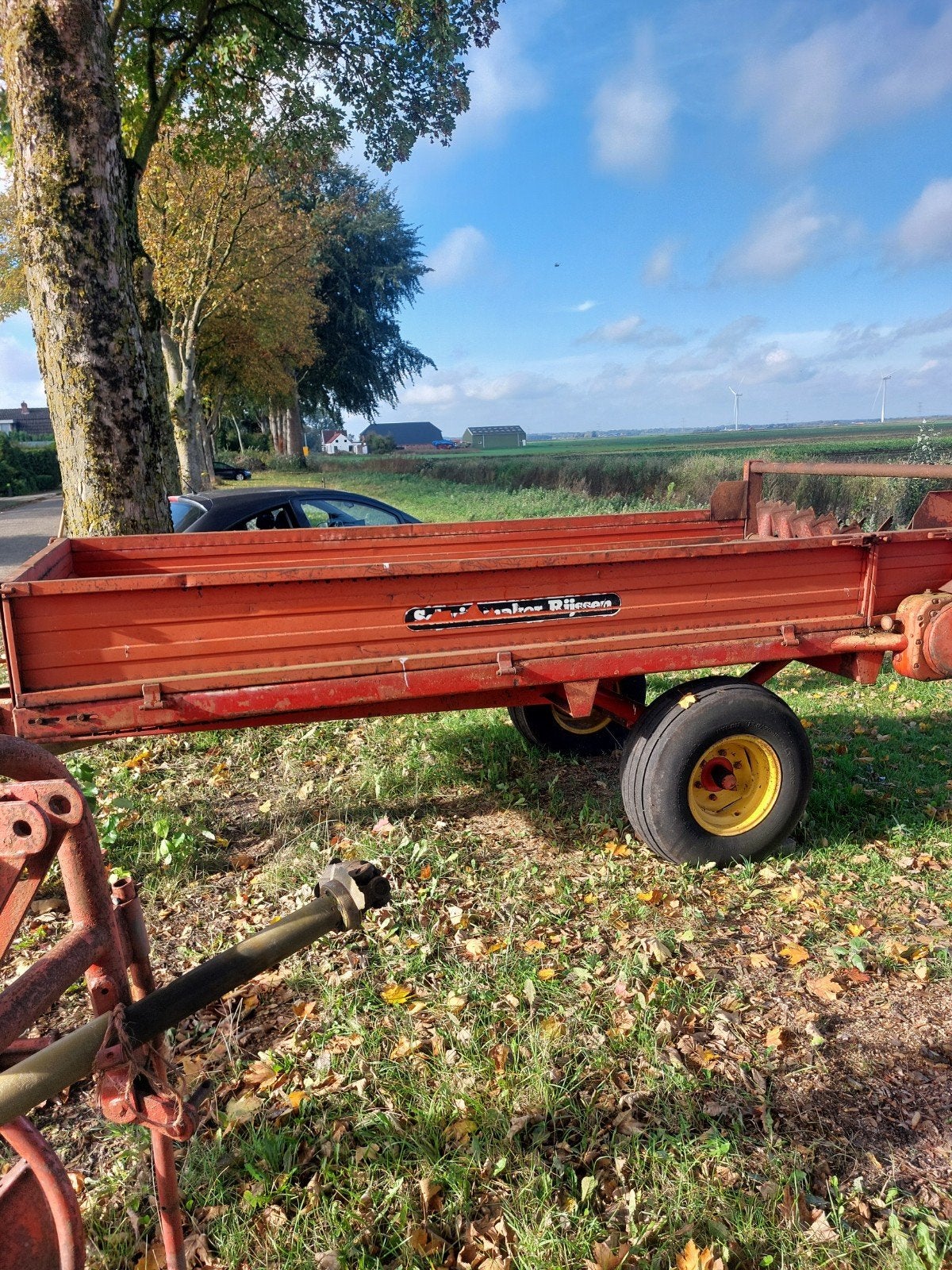schuitemaker  mestverspreider meststrooiet, Ophalen, Gewasbescherming en Bemesting