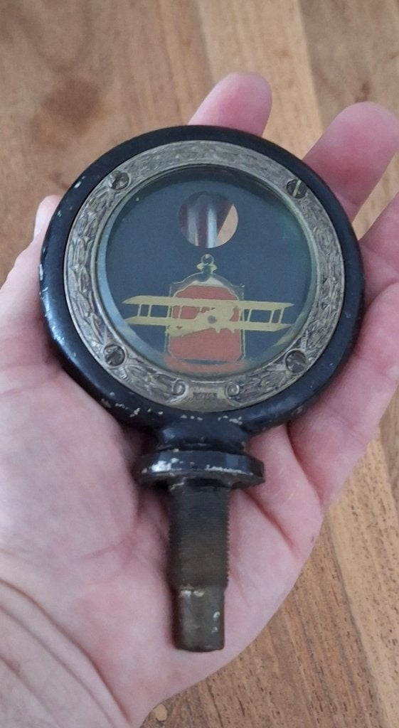 Boyce Moto Meter van een Packard car uit de 20'r/30'r jaren., Ophalen of Verzenden, Gebruikt, Auto's