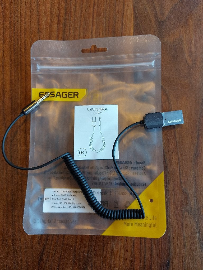 Een nieuwe Bluetooth Stereo Audio Ontvanger, Ophalen of Verzenden, Nieuw, Minder dan 60 watt, Overige merken