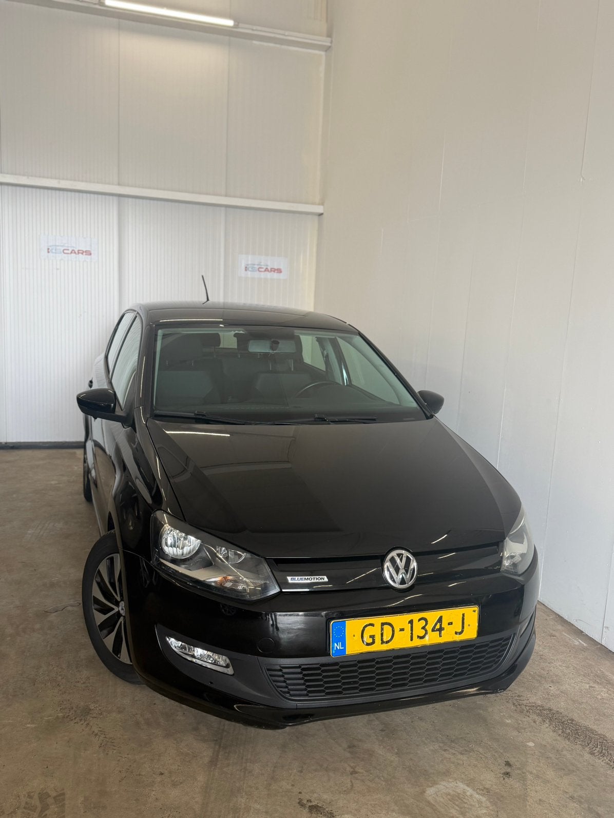 Volkswagen Polo 1.4 TDI | Airco | Cruise Control | Zwart!, Voorwielaandrijving, Stof, 580 kg, Zwart