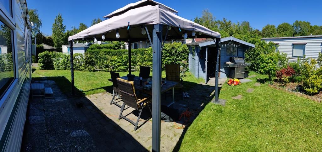 Stacaravan met staplaats Scherpenisse (Tholen) Zeeland, Caravans en Kamperen, Stacaravans, tot en met 4, Ophalen