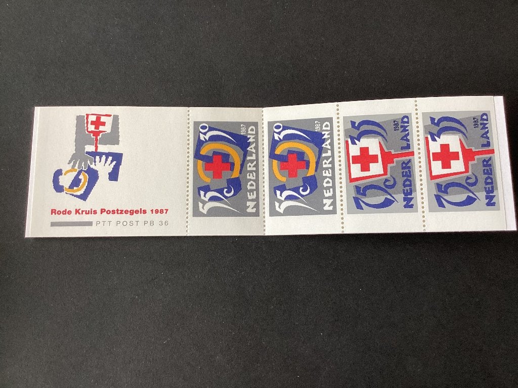 1987, postzegel boekje, PB36, Verzenden, Na 1940, Postfris