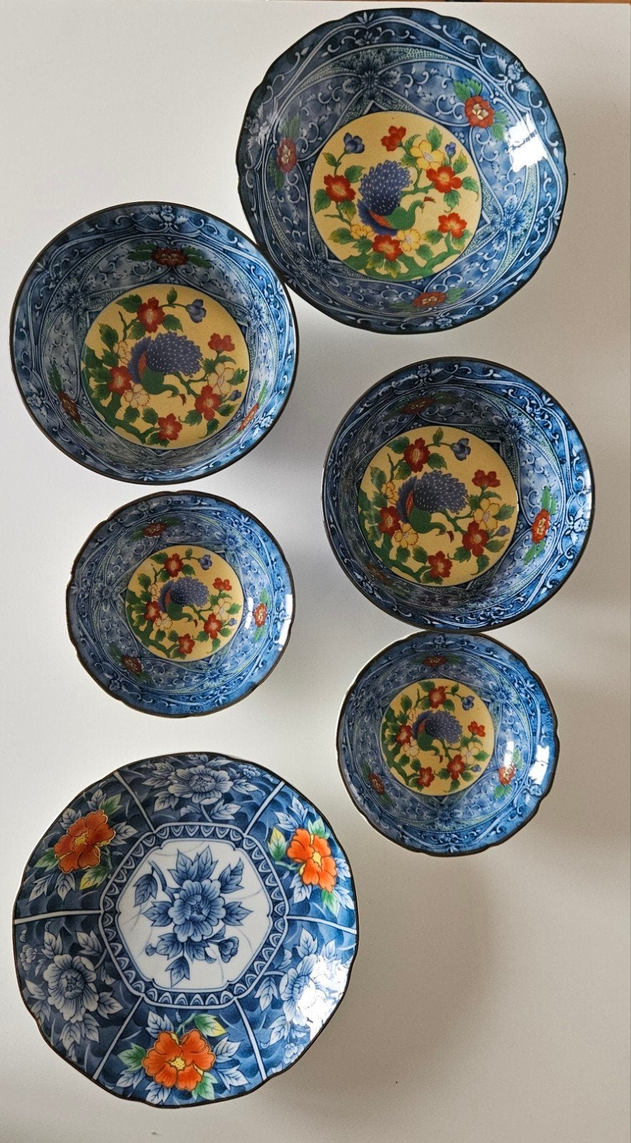 Vintage Imari Porselein uit Japan, Antiek en Kunst, Ophalen of Verzenden