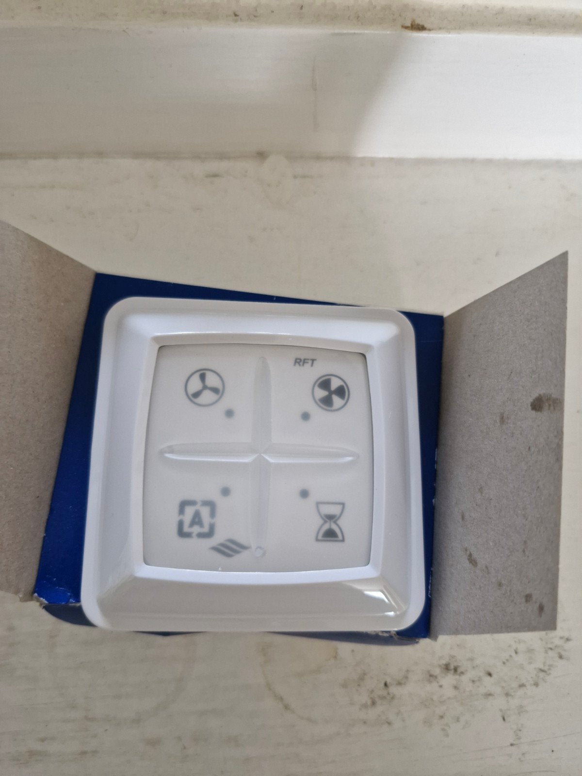 Itho Daalderop RFT AUTO Afstandsbediening Wit, Ophalen of Verzenden, Nieuw, Ventilator
