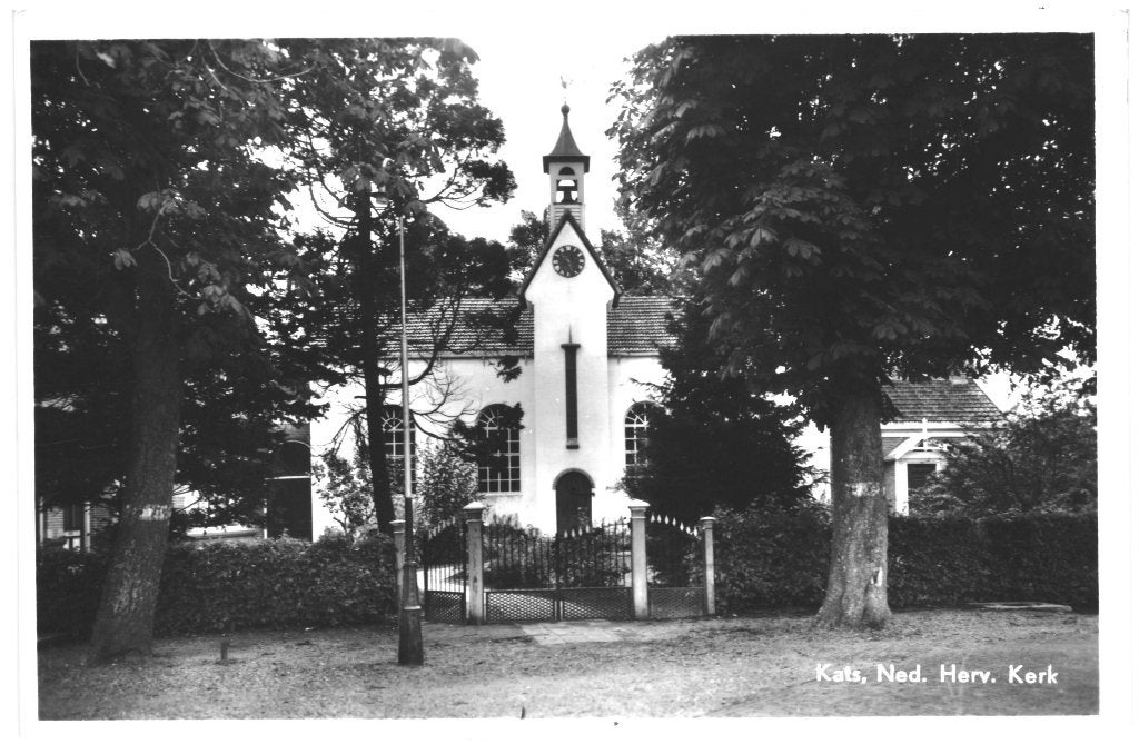 700205 Kats ZL 1972 Ned Herv Kerk Gelopen met zegel