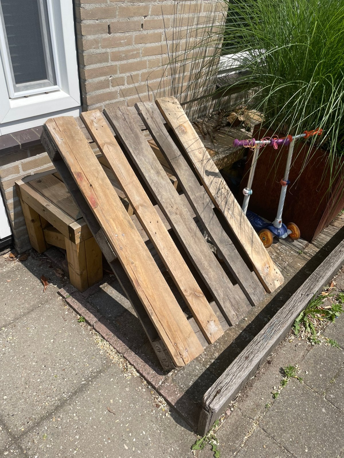 GRATIS epal pallet, Ophalen, Zo goed als nieuw, 50 mm of meer, Minder dan 200 cm