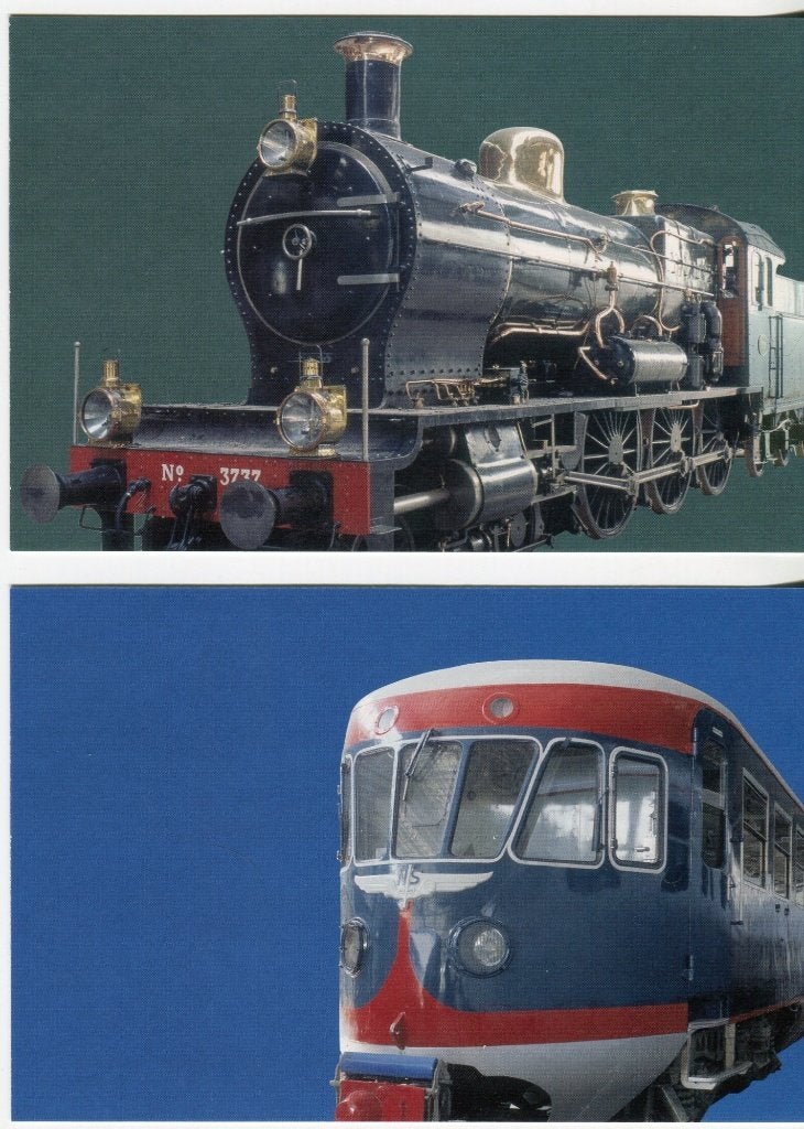 Nederland Treinen postwaardenstukken, Spoorwegmuseum 2005, Postzegels en Munten, Postzegels | Nederland, Verzenden, Na 1940, Postfris