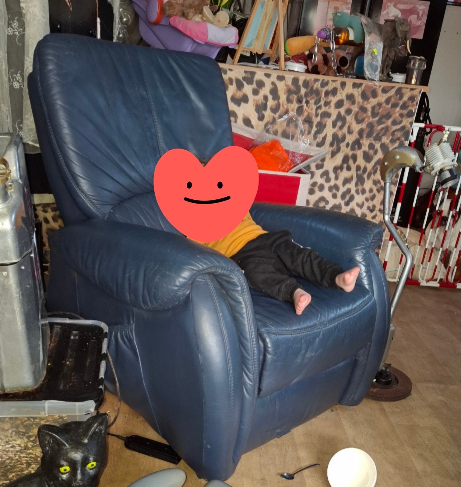 Staopstoel  gratis, Ophalen, Gebruikt, Klassiek, Comfortabel, 75 tot 100 cm