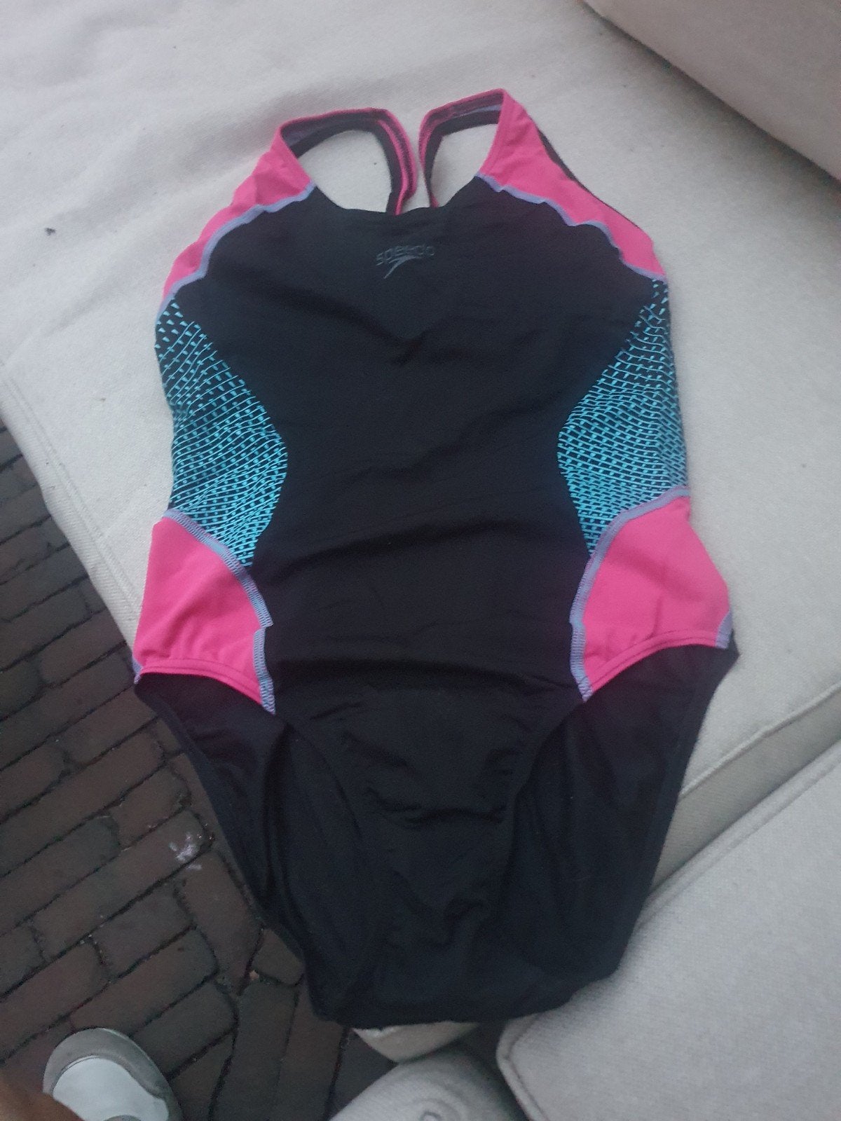 Te koop Speedo endurance badpak maat 42, Kleding | Dames, Badmode en Zwemkleding, Ophalen of Verzenden, Zo goed als nieuw, Zwart