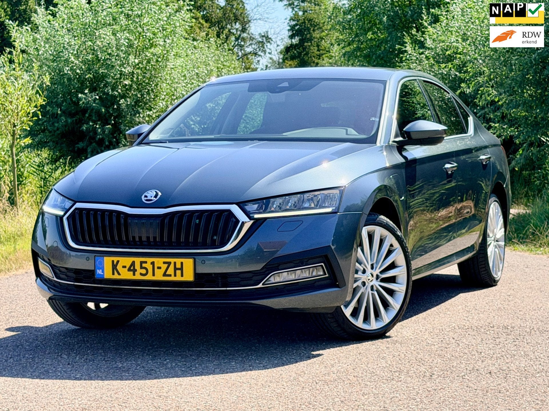 Skoda Octavia 1.4 TSI iV PHEV Business Edition Plus / Airco, Auto's, Stof, Gebruikt, 4 cilinders, 150 pk