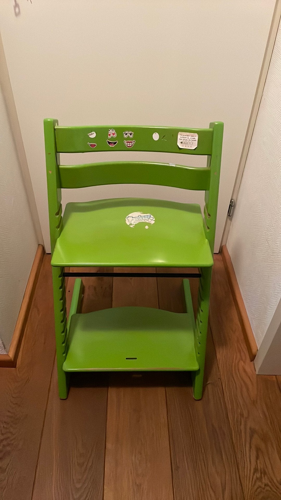 Stokke triptrap oud model, Ophalen, Gebruikt, Meegroeistoel, Aanschuifbaar