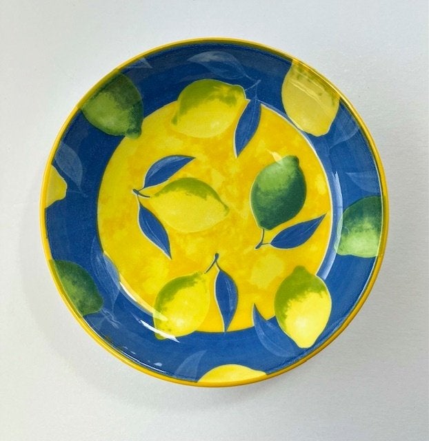 Faience ligne Hôtesse diep bord soepbord citroenen