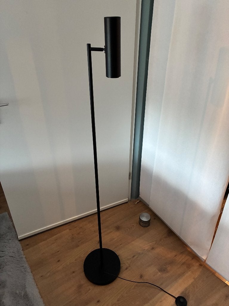Prachtige moderne leeslamp, Huis en Inrichting, Lampen | Vloerlampen, Ophalen, Zo goed als nieuw, Metaal, Modern