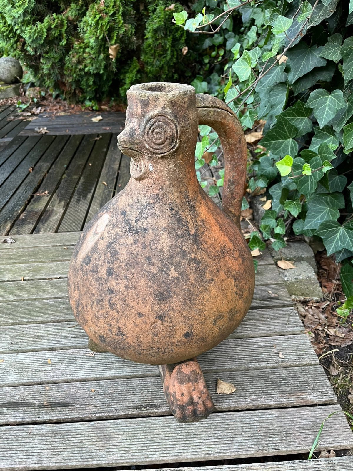 Terracotta terrasitem, Ophalen, Gebruikt