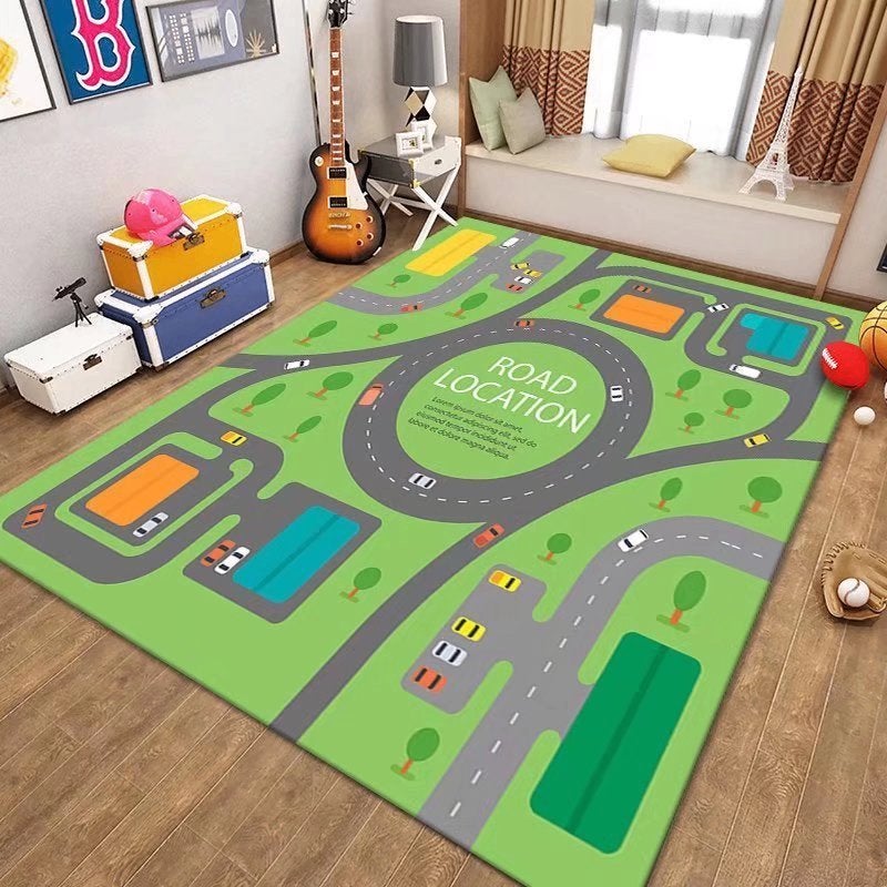 Kinder Speelkleed 1 / Auto Weg Wegen Spelen Speelmat Kleed, Verzenden, Nieuw