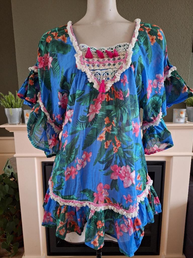 Isla Bonita prachtig top / tuniek S 36, Isla Bonita, Zo goed als nieuw, Maat 36 (S), Verzenden