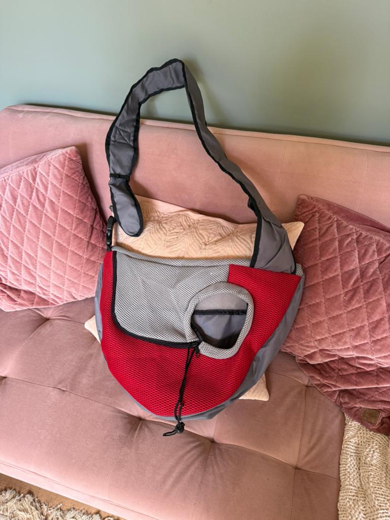 Honden tas 1 keer gebruikt, Sieraden, Tassen en Uiterlijk, Ophalen of Verzenden, Zo goed als nieuw, 30 cm of meer