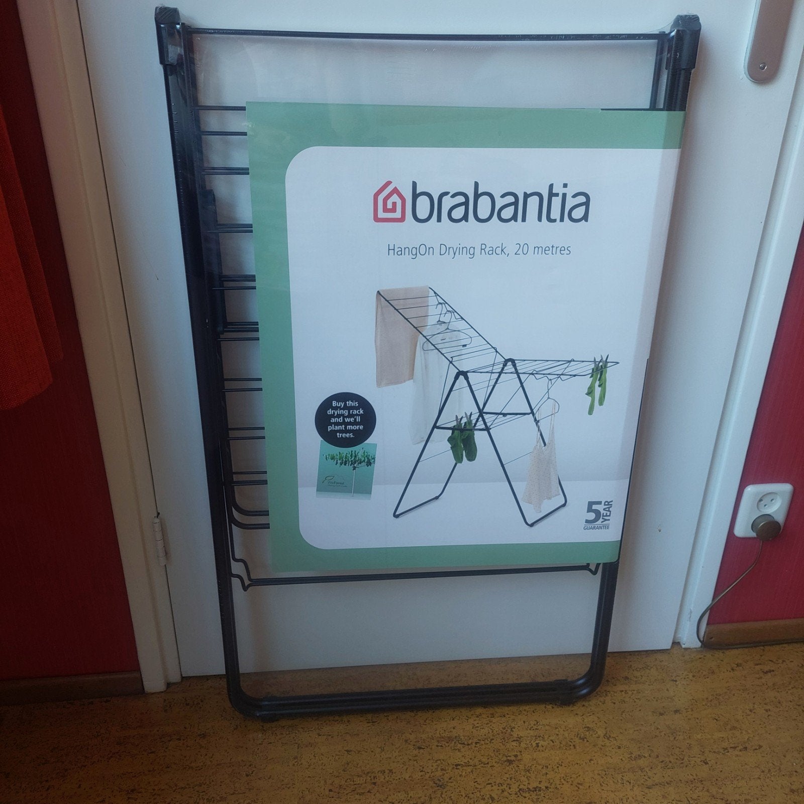 Droogrek/Wasrek Barbantia 20 meter zwart NIEUW in verpakking, Ophalen, Nieuw, Wasrek