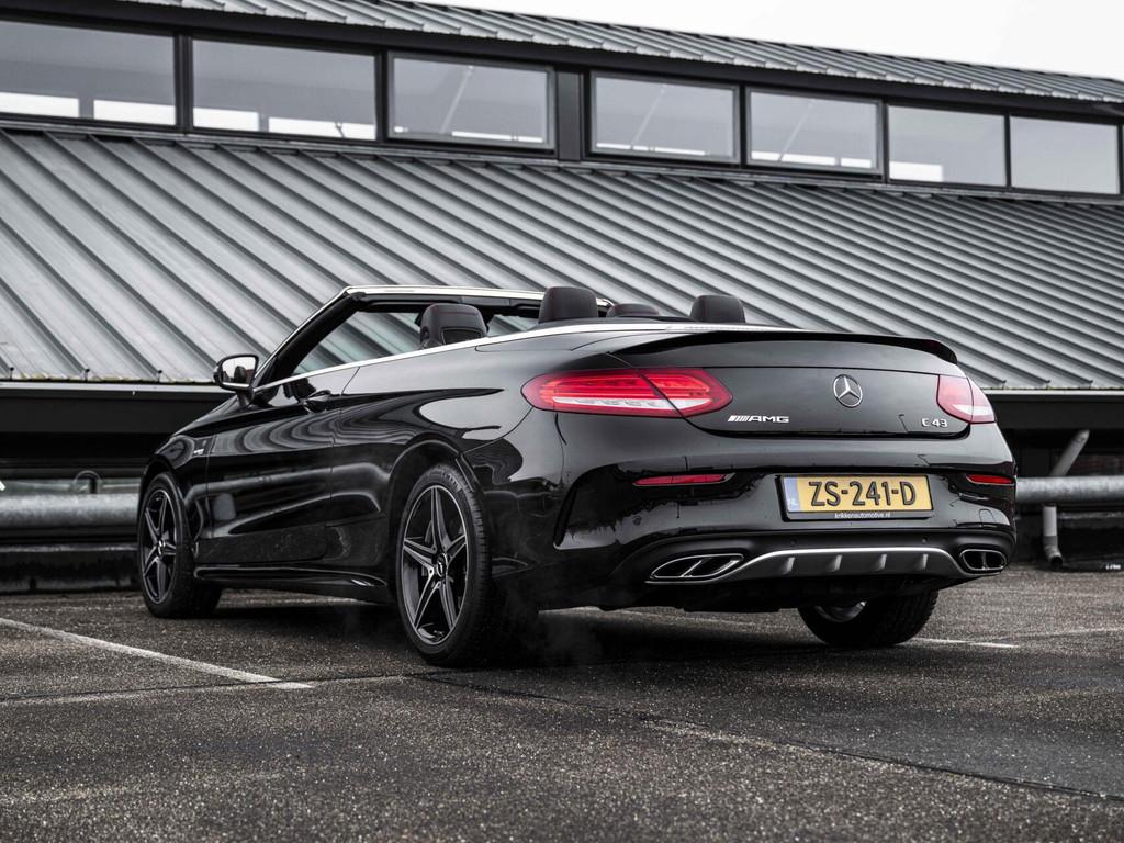 Mercedes C-klasse Cabrio C43 AMG 367PK Speedshift 4MATIC Bur, Auto's, Gebruikt, 1770 kg, 4 stoelen, Bedrijf
