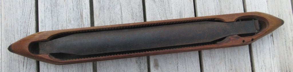 Vintage of antieke schietspoel voor weefgetouw 65 cm, Ophalen of Verzenden