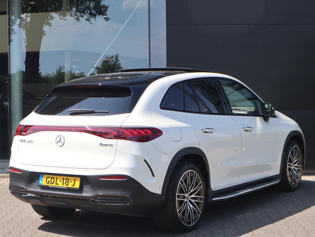 Mercedes-Benz EQE SUV 350 4Matic AMG Line 91 kWh Panoramadak, Auto's, Mercedes-Benz, Stof, 553 km, 30 min, 33 min