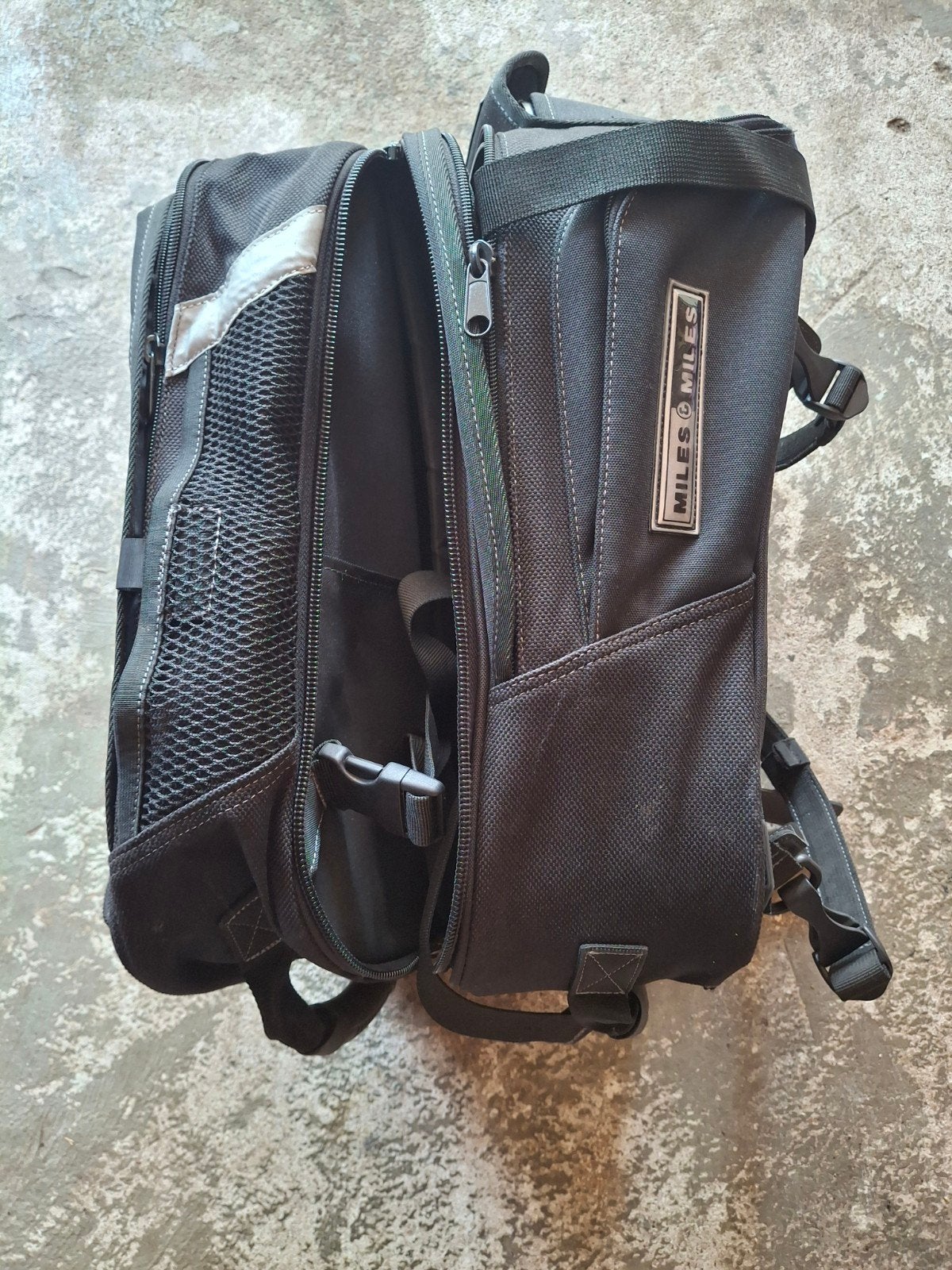 Miles Miles motor buddytas - Zwart, Gebruikt, Ophalen, Gebruikt, Miles Miles