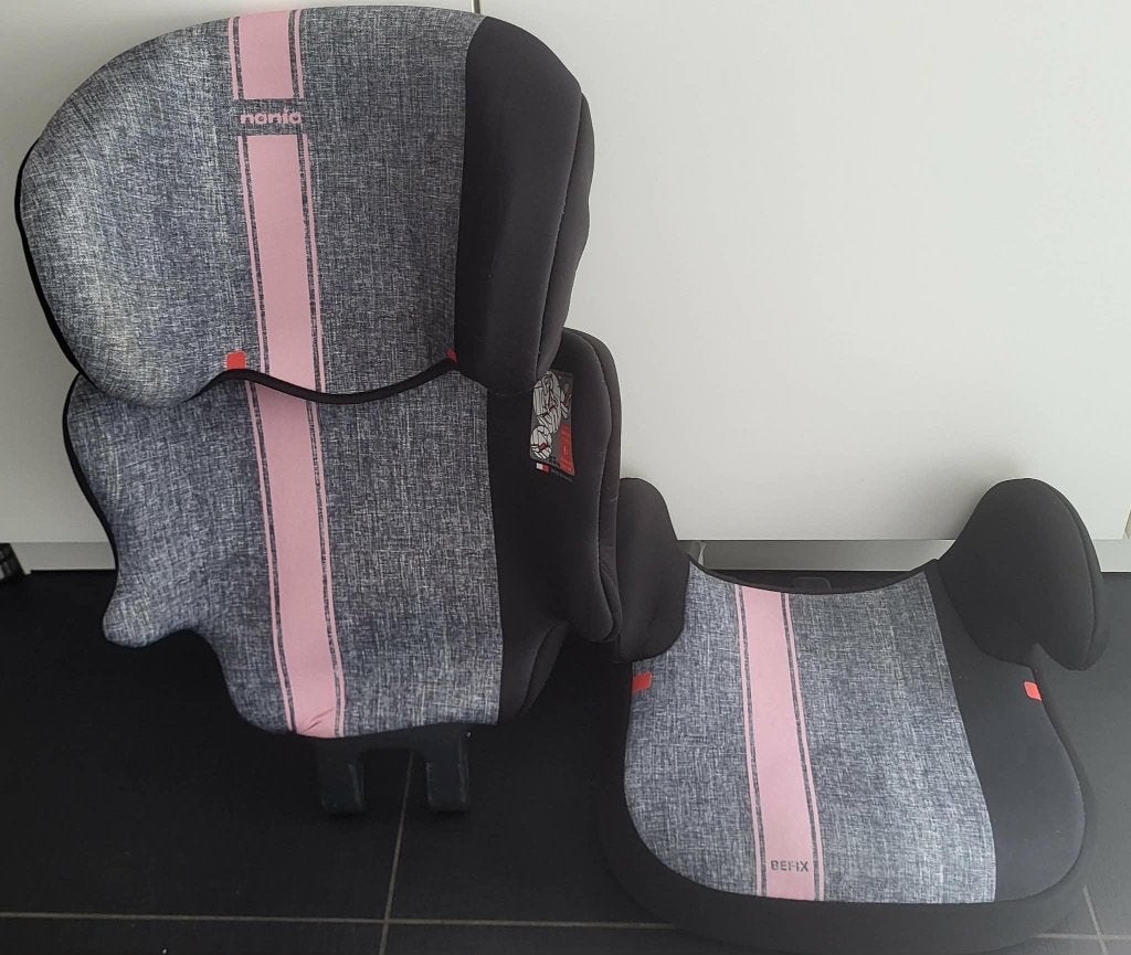 2 x  autostoeltjes merk nania 3 delig, Autogordel, 15 t/m 36 kg, Zo goed als nieuw, Ophalen