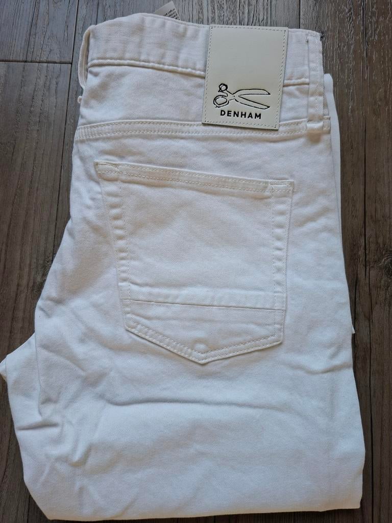 DENHAM Razor slimfit jeans W31 L32, Wit, Nieuw, W32 (confectie 46) of kleiner, Ophalen of Verzenden