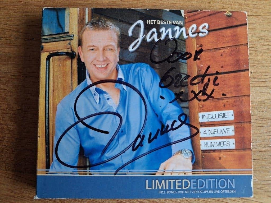 Jannes - Het Beste Van Jannes (Limited Edition) gesigneerd, Cd's en Dvd's, Cd's | Pop, Gesigneerd, Pop, Ophalen of Verzenden, Zo goed als nieuw