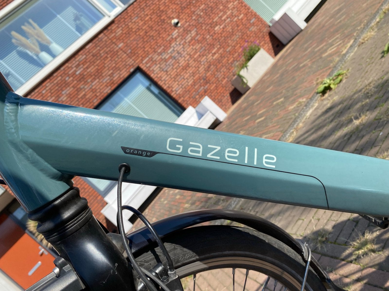 Foto 5 van GAZELLE ORANGE| elektrische Bosch fiets| 2x ACCU| 2x DISPLAY