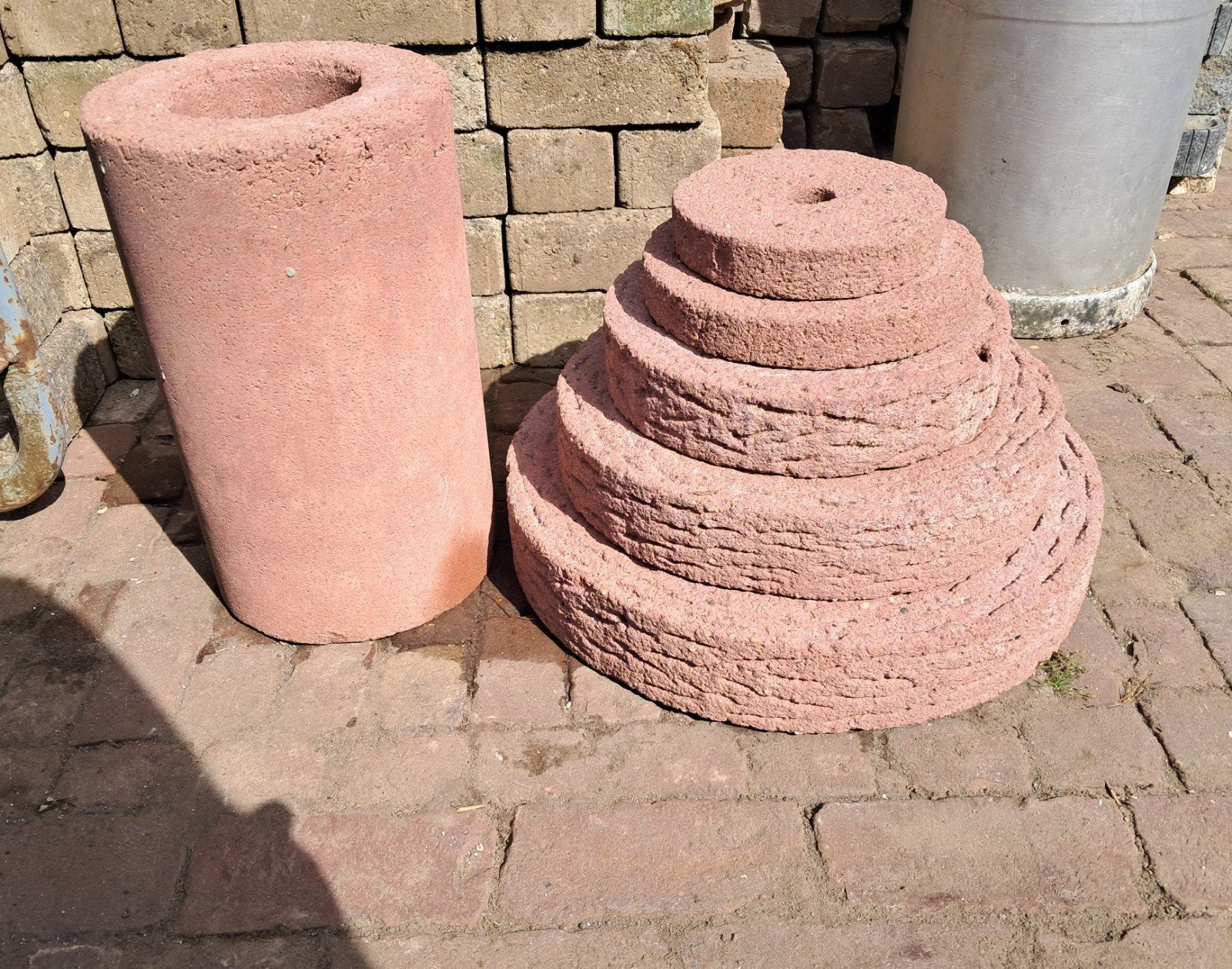 Waterornament, Ophalen, Gebruikt, Beton, Waterornament